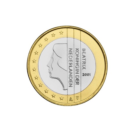 HOLANDA 1 EURO 2002 BEATRIZ SIN CIRCULAR NETHERLANDS 1€ MONEDA
