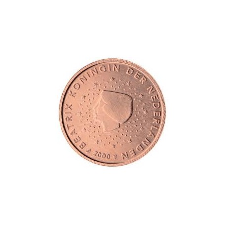 HOLANDA 1 CENTIMO 2001 REINA BEATRIZ SC MONEDA DE COBRE Netherlands Euro coin 1 Cent