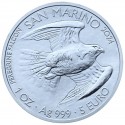 . 1 coin @18/NOV ENVIO@ MALTA 5 EUROS 2022 CABALLEROS MEDIEVALES 2ª MONEDA DE PLATA 1 ONZA Oz silver coin KNIGHTS OF THE PAST