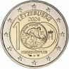 . 1 aaacoin @ENVIO HOY@ LUXEMBURGO 2 EUROS 2024 ANTIGUA MONEDA de 1 FRANCO 1924 SC 2ª MONEDA CONMEMORATIVA