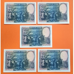 1 Billete NUEVO con DEFECTOS x ESPAÑA 50 PESETAS 1928 VELAZQUEZ Serie E Pick 75 Spain banknote AUNC