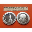 . 1 moneda x ESPAÑA 2000 PESETAS 1992 BALONCESTO PARALIMPICO OLIMPIADA DE BARCELONA 4ª SERIE PLATA PROOF FNMT