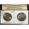 ESPAÑA 50 PESETAS 1957 * 67 FRANCISCO FRANCO ESTADO ESPAÑOL KM.788 MONEDA DE NICKEL SC Spain