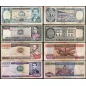 4 billetes x BOLIVIA 500+1000+5000+10000 PESOS BOLIVIANOS 1984 y 1981 HEROES Pick 166 a 169 MBC--