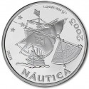 PORTUGAL 10 EUROS 2003 SILVER SC NAUTICA