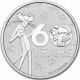 . 1 aaacoin TUVALU 1 DOLAR 2024 LA PANTERA ROSA 60 Aniversario MONEDA DE PLATA Oz ONZA Pink Panther