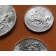 . @RARAS@ 3 monedas x LUXEMBURGO 20 + 50 + 100 FRANCOS 1946 JUAN EL CIEGO KM.47+48+49 PLATA SC- Luxembourg