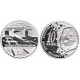 BELGICA 10 EUROS 2002 RED DE TRENES y TRANVIAS Rey ALBERTO II KM.233 MONEDA DE PLATA PROOF Belgium silver