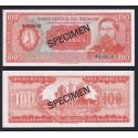 . PARAGUAY 100 GUARANIES 1979 (1952) SPECIMEN 3993 Pick 199 SC