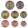 . 1 aaacoin @ 15/MARZO Envío @ ESPAÑA MONEDAS EURO 2024 Serie 1+2+5+10+20+50 Centimos + 1 EURO + 2 EUROS REY FELIPE VI Tira