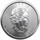 CANADA 5 DOLARES 2021 HOJA DE ARCE MONEDA DE PLATA PURA SC $5 Dollars coin OZ OUNCE MAPLE LEAF 1 ONZA