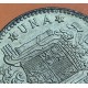 . @SUPER RARAS y NUEVAS@ Serie E-51 ESPAÑA 50 CENTIMOS 1949 + 1 PESETA 1947 + 5 PESETAS 1949 Estrellas E - 51 NICKEL LATÓN SC