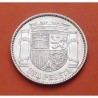 @ERROR REVERSO GIRADO@ ESPAÑA 1 PESETA 1933 * 3 - 4 DAMA KM.750 MONEDA DE PLATA República Española R/5