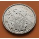 3 monedas x ESPAÑA 5 + 25 + 50 PESETAS 1957 * BA BARCELONA EXPOSICION NUMISMATICA NICKEL EBC- @RARAS@ Estado Español R/2
