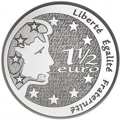 FRANCIA 1,50 EUROS 2004 LA SEMBRADORA SEMEUSE - MARIANNE KM.1844 MONEDA DE PLATA PROOF France silver coin