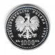 POLONIA 1000 ZLOTY 1994 FIFA VISTA ESTADIO CAMPEONATO 1994 USA KM.267 MONEDA DE PLATA PROOF Poland 1000 Zlotych silver coin