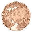 . 1 coin AUSTRIA 5 EUROS 2023 CERDITO - LA FELICIDAD DE AÑO NUEVO MONEDA DE COBRE SC Osterreich coin