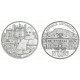 AUSTRIA 10 EUROS 2004 CASTILLO DE HELLBRUNN SCHLOSS y FUENTE MONEDA DE PLATA SIN CIRCULAR