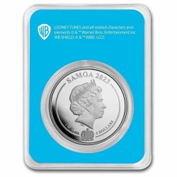 . 1 aaaaacoin @3.000 Tirada COLORES@ SAMOA 5 DOLARES 2023 PIOLIN Dibujos LOONEY TUNES 4ª MONEDA DE PLATA OZ ONZA Tweety
