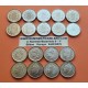 . 18 monedas SC + IMPERFECCIONES x ESPAÑA 100 PESETAS 1982+1983+1984+1985.....1993+1994+1995+1996+1997+1998+1999+2000+2001