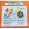 @INCLUYE --PROOF-- 2 EUROS 2014 GAUDI PARQUE GUELL@ ESPAÑA CARTERA FNMT EURO 2014 TORREMOLINOS MEDALLA PLATA ANDALUCIA