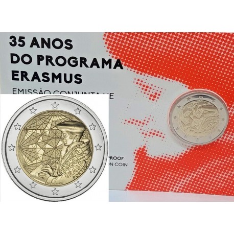 . 1 moneda x ESPAÑA 2 EUROS 2022 ELCANO V CENTENARIO DE LA VUELTA AL MUNDO SC BIMETALICA CONMEMORATIVA