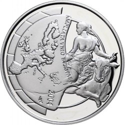 BELGICA 10 EUROS 2004 AMPLIACION DE EUROPA Union Europa KM.234 MONEDA DE PLATA PROOF Belgien silver