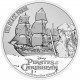 . 1 moneda x PIRATAS DEL CARIBE NIUE 2 DOLARES 2021 THE BLACK PEARL Disney 1ª PLATA 15.000 uds ONZA La Perla Negra