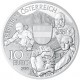 AUSTRIA 10 EUROS 2016 REGION de SALZBURG MOZART, SKI DIBUJOS INFANTILES MONEDA DE PLATA SC Österreich COINCARD