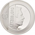 LUXEMBURGO 25 EUROS 2004 EL PARLAMENTO EUROPEO @Tirada 10.000@ KM.86 MONEDA DE PLATA PROOF Luxembourg