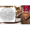 AUSTRIA 10 EUROS 2015 CIUDAD DE VIENA - ESCUDO y EDIFICIOS MONEDA DE PLATA SC @BLISTER@ OSTERREICH