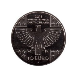 ALEMANIA 10 EUROS 2013 A CRUZ ROJA - SANITARIOS CON ENFERMO MONEDA DE NICKEL SC Germany