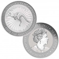 1 aaaaaacoin @ULTIMA MONEDA con REINA ISABEL II@ AUSTRALIA 1 DOLAR 2023 WILDLIFE CANGURO PLATA Australian Kangaroo OZ ONZA