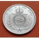 BRASIL 500 REIS 1863 EPOCA REY PEDRO II KM.464 MONEDA DE PLATA EBC- Brazil 500 Reais silver coin BRAZIL