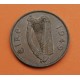IRLANDA 1 PENIQUE 1949 GALLINA y POLLUELOS KM.11 MONEDA DE BRONCE MBC+ Ireland Eire 1 Penny WWII