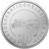 . 1 aacoin @11.000 Uds.@ SUIZA 20 FRANCOS 2024 B TELEFERICO TITLIS por CABLES MONEDA DE PLATA SC Switzerland 20 Francs