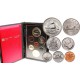 CANADA 1979 PRESTIGE SILVER SET 1+5+10+25+50 Centavos + 1 DOLAR 1979 BARCO GRIFFON OLD SHIP 7 Coins ESTUCHE