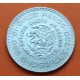 MEXICO 5 PESOS 1957 BENITO JUAREZ CENTENARIO CONSTITUCION KM.470 MONEDA DE PLATA EBC+ @ESCASA@ silver coin R/2