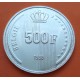 BELGICA 500 FRANCOS 1990 - 1930 REY BALDUINO Leyenda BELGIE KM.178 MONEDA DE PLATA SC- Belgium 500 Francs silver