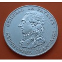 FRANCIA 100 FRANCOS 1987 GENERAL LAFAYETTE KM.962 MONEDA DE PLATA EBC- France 100 Francs silver LA FAYETTE R/2