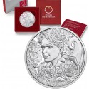 . 6ª moneda @18/ABRIL Envío@ AUSTRIA 10 EUROS 2024 FLOR PEONIA Serie THE LANGUAJE OF FLOWERS PLATA PROOF ESTUCHE Peony