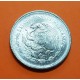 MEXICO 1 PESO 1985 JOSE MORELOS UNIFORMADO DE GENERAL KM.496 MONEDA DE ACERO SC- Mejico coin