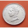 @PRECIOSA@ ESPAÑA Rey ALFONSO XIII 2 PESETAS 1905 * 19 05 SMV KM.725 MONEDA DE PLATA EBC- Spain silver coin R/5