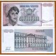 YUGOSLAVIA 500000000 DINARA 1993 PALACIO ANTIGUO y MUJER HIPER INFLACION Pick 125 BILLETE SC 500 Millones Dinar UNC BANKNOTE