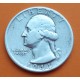 ESTADOS UNIDOS 1/4 DOLAR 1944 S GEORGE WASHINGTON KM.164 MONEDA DE PLATA MBC- USA silver Quarter dollar WWII