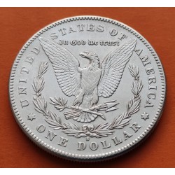 ESTADOS UNIDOS 1 DOLAR 1881 O MORGAN PLATA EBC+ Silver $1 Dollar