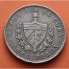 1º AÑO DE EMISION @ESCASA@ CUBA 3 PESOS 1990 ERNESTO CHE GUEVARA KM.346A MONEDA DE NICKEL MBC Caribe coin R/3