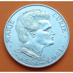 FRANCIA 100 FRANCOS 1984 MARIE CURIE PREMIO NOBEL KM.955B MONEDA DE PLATA SC- France 100 Francs silver R/2