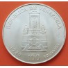VENEZUELA 100 BOLIVARES 1980 SIMON BOLIVAR y ESCUDO KM.56 MONEDA DE PLATA EBC/SC silver coin