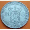 HOLANDA 2,50 GULDEN 1930 REINA GUILLERMINA KM.165 MONEDA DE PLATA MBC+ The Netherlands 2-1/2 silver R/3